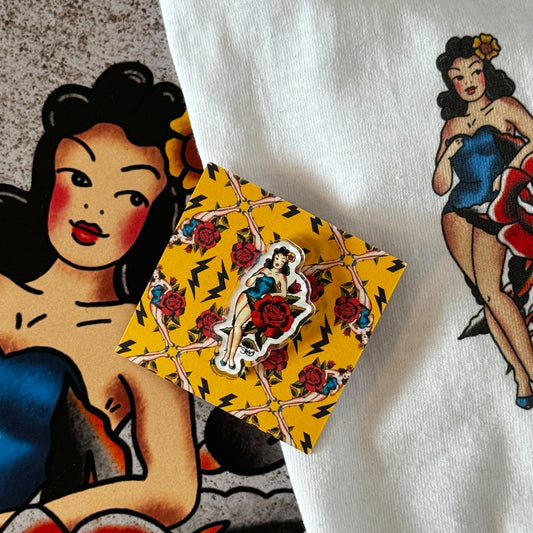 “Well Hello There!” Pin Up Badge
