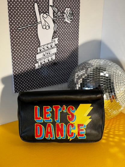 "Let's Dance" Vegan Leather Clutch Bag