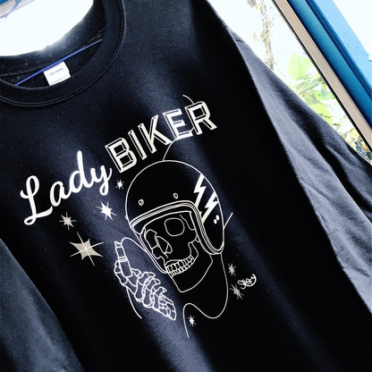 Lady Biker Sweatshirt - The SToOFy Store