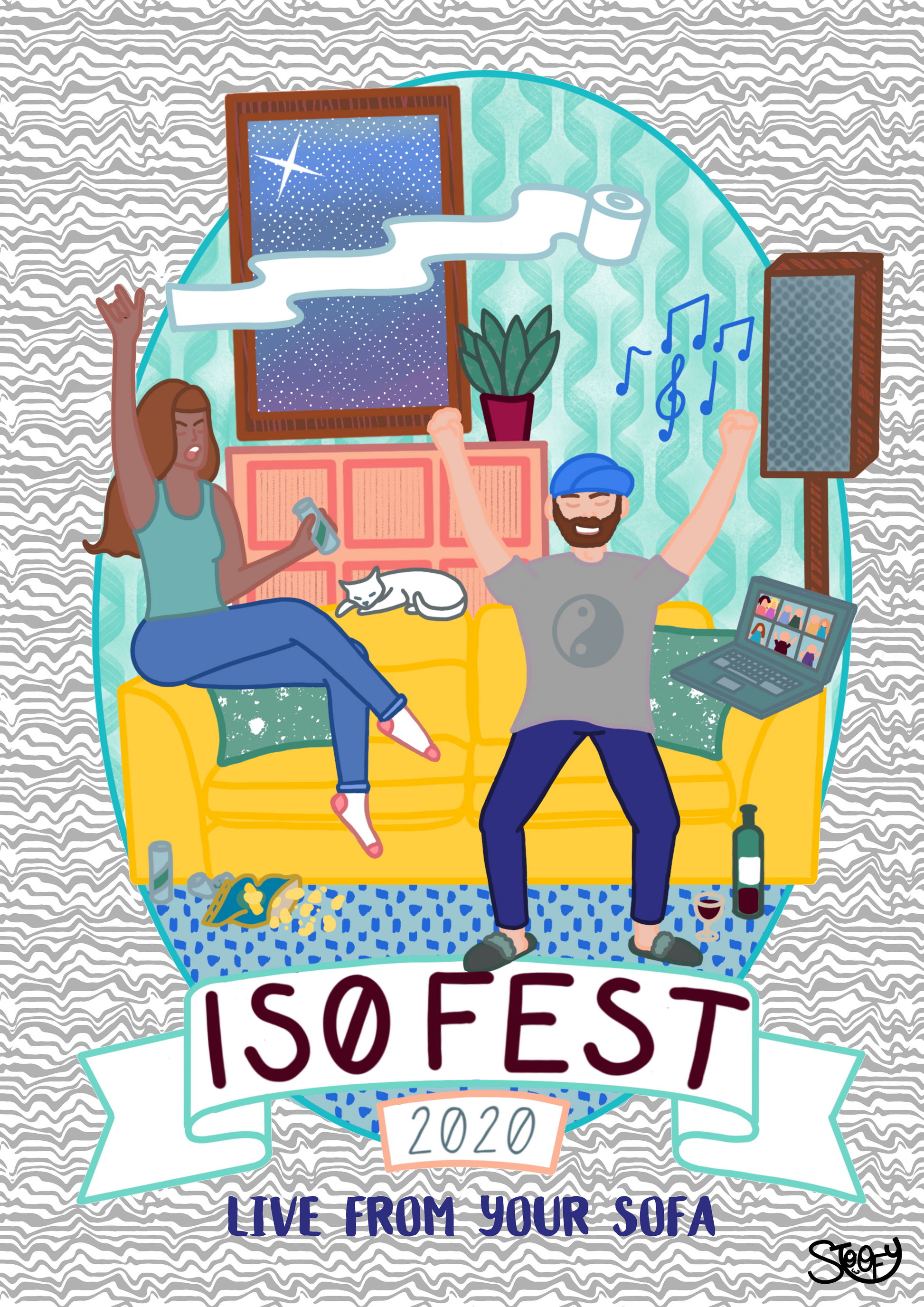 ISOFEST 2020 Poster - The SToOFy Store
