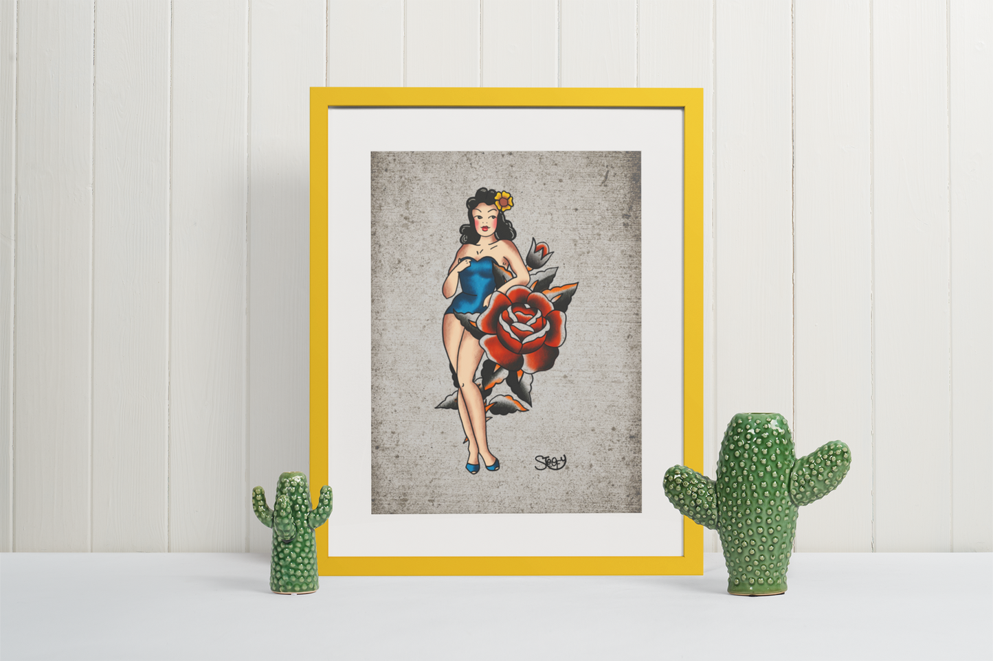 Well Hello There! Pin Up Print - The SToOFy Store